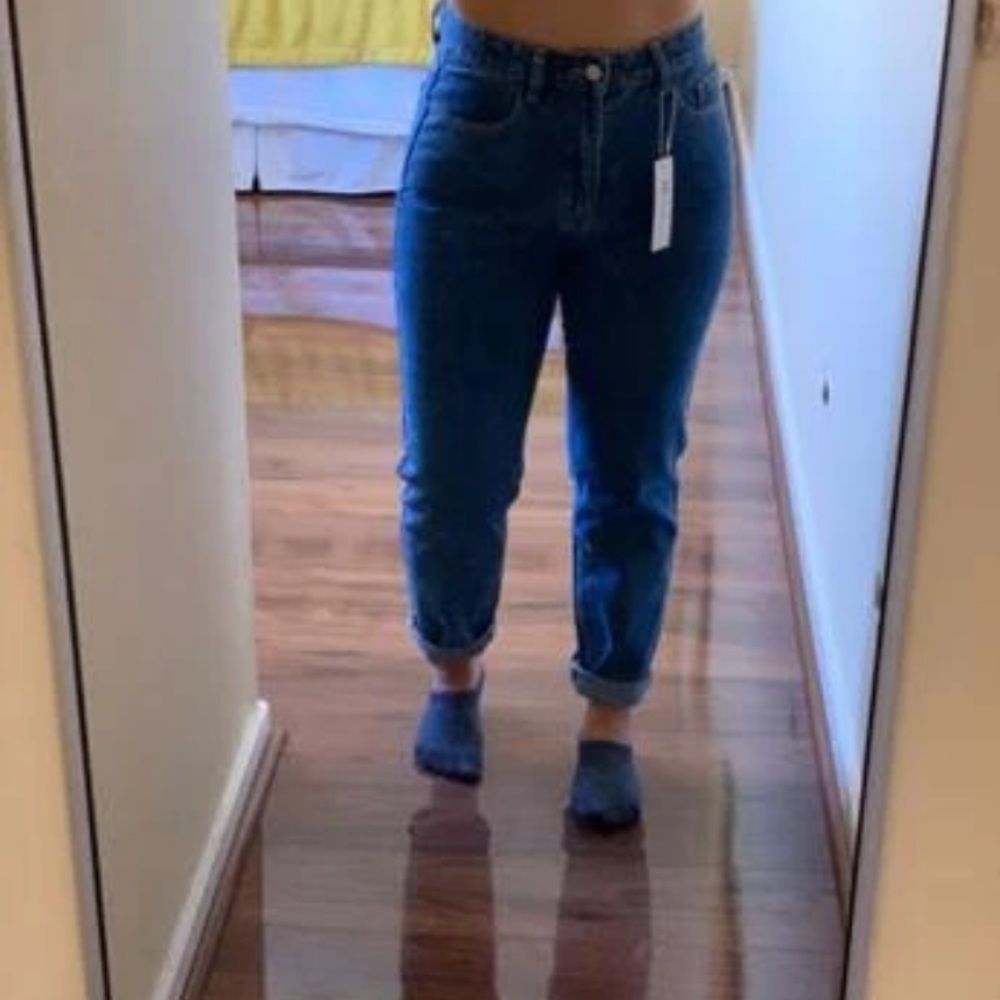 mom jeans size 30